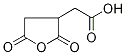 (2,5-Dioxotetrahydrofuran-3-yl)acetic acid 结构式