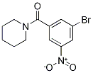 1-(3-Bromo-5-nitrobenzoyl)piperidine 98% 结构式