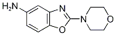 5-Amino-2-morpholin-4-yl-1,3-benzoxazole 结构式