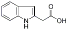 (1H-Indol-2-yl)acetic acid 97% 结构式