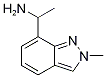 1-(2-Methyl-2H-indazol-7-yl)ethylamine 结构式