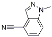 4-Cyano-1-methyl-1H-indazole 结构式