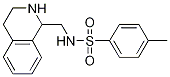 4-Methyl-N-(1,2,3,4-tetrahydroisoquinolin-1-ylmethyl)benzenesulphonamide 结构式