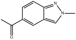 1-(2-Methyl-2H-indazol-5-yl)ethan-1-one 结构式