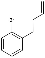 4-(2-Bromophenyl)but-1-ene 结构式