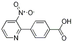 4-(3-Nitropyridin-2-yl)benzoic acid 结构式