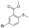 Methyl 5-bromo-2-(methylthio)benzoate 96% 结构式