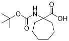 1-Aminocycloheptanecarboxylic acid, N-BOC protected 结构式