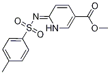 Methyl 6-{[(4-methylphenyl)sulphonyl]imino}-1H-pyridine-3-carboxylate 结构式