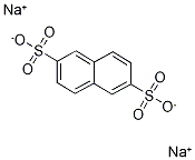 Disodium naphthalene-2,6-disulphonate, 20% aqueous solution 结构式