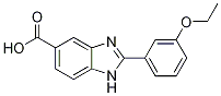 2-(3-Ethoxyphenyl)-1H-benzimidazole-5-carboxylic acid 结构式