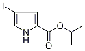 Prop-2-yl 4-iodo-1H-pyrrole-2-carboxylate, 4-Iodo-2-(isopropoxycarbonyl)-1H-pyrrole 结构式