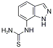 (1H-Indazol-7-yl)thiourea 结构式