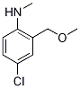 4-Chloro-2-(methoxymethyl)-N-methylaniline 96% 结构式