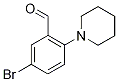 5-Bromo-2-piperidin-1-ylbenzaldehyde 结构式