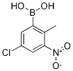 5-Chloro-2-methyl-3-nitrobenzeneboronic acid 97% 结构式