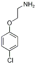 2-(4-Chlorophenoxy)ethylamine 结构式