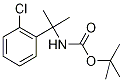 2-(2-Chlorophenyl)propan-2-amine, N-BOC protected, tert-Butyl [2-(2-chlorophenyl)prop-2-yl]carbamate 结构式