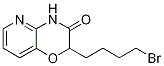 2-(4-Bromobut-1-yl)-3,4-dihydro-3-oxo-2H-pyrido[3,2-b][1,4]oxazine 结构式