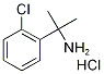 2-(2-Chlorophenyl)propan-2-amine hydrochloride, 2-Amino-2-(2-chlorophenyl)propane hydrochloride 结构式