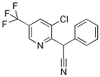 1-[3-Chloro-5-(trifluoromethyl)pyridin-2-yl]phenylacetonitrile 97% 结构式