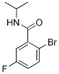 2-Bromo-5-fluoro-N-isopropylbenzamide 结构式