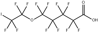 2,2,3,3,4,4,5,5-Octafluoro-5-(1,1,2,2-tetrafluoro-2-iodoethoxy)pentanoicacid