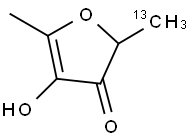 Furaneol(13C6) 结构式