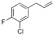 2-Chloro-1-fluoro-4-(prop-2-en-1-yl)benzene 结构式