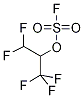 1,1,1,3,3-Pentafluoroprop-2-yl sulphurofluoridoate, 1-(Difluoromethyl)-2,2,2-trifluoroethyl fluorosulphate 结构式