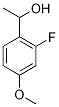 1-(2-Fluoro-4-methoxyphenyl)ethan-1-ol 结构式