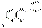 5-(Benzyloxy)-6-bromo-2-pyridinecarbaldehyde 结构式