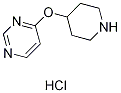 4-(哌啶-4-基氧基)嘧啶盐酸盐 结构式