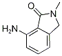 7-氨基-2-甲基异吲哚啉-1-酮 结构式