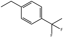 1-(1,1-二氟乙基)-4-乙基苯 结构式