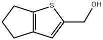 (5,6-二氢-4H-环戊二烯[B]噻吩-2-基)甲醇 结构式