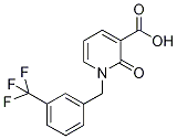 1-[3-(Trifluoromethyl)benzyl]pyridin-2-one-3-carboxylic acid 97% 结构式