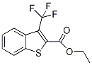 Ethyl 3-(trifluoromethyl)benzo[b]thiophene-2-carboxylate 结构式