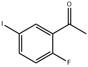 2-氟-5-碘苯乙酮 结构式