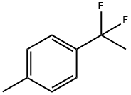 1-(1,1-二氟乙基)-4-甲基苯 结构式