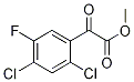 Methyl 2-(2,4-dichloro-5-fluorobenzene)-2-oxoacetate 结构式