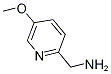 (5-Methoxypyridin-2-yl)methanamine 结构式