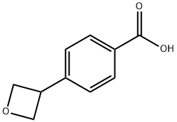 4-(氧杂环丁烷-3-基)苯甲酸 结构式