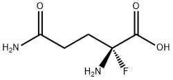 DL-ERYTHRO-4-FLUOROISOGLUTAMINE 结构式