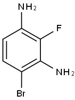 4-Bromo-1,3-diamino-2-fluorobenzene 结构式