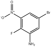 5-溴-2-氟-3-硝基苯胺 结构式