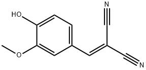(4-羟基-3-甲氧基苯亚甲基)丙二腈 结构式
