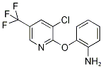 2-[3-Chloro-5-(trifluoromethyl)pyridin-2-yloxy]aniline 97% 结构式