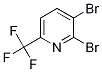 2,3-二溴-6-三氟甲基吡啶 结构式