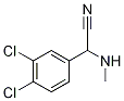 2-(3,4-dichlorophenyl)-2-(methylamino)acetonitrile 结构式